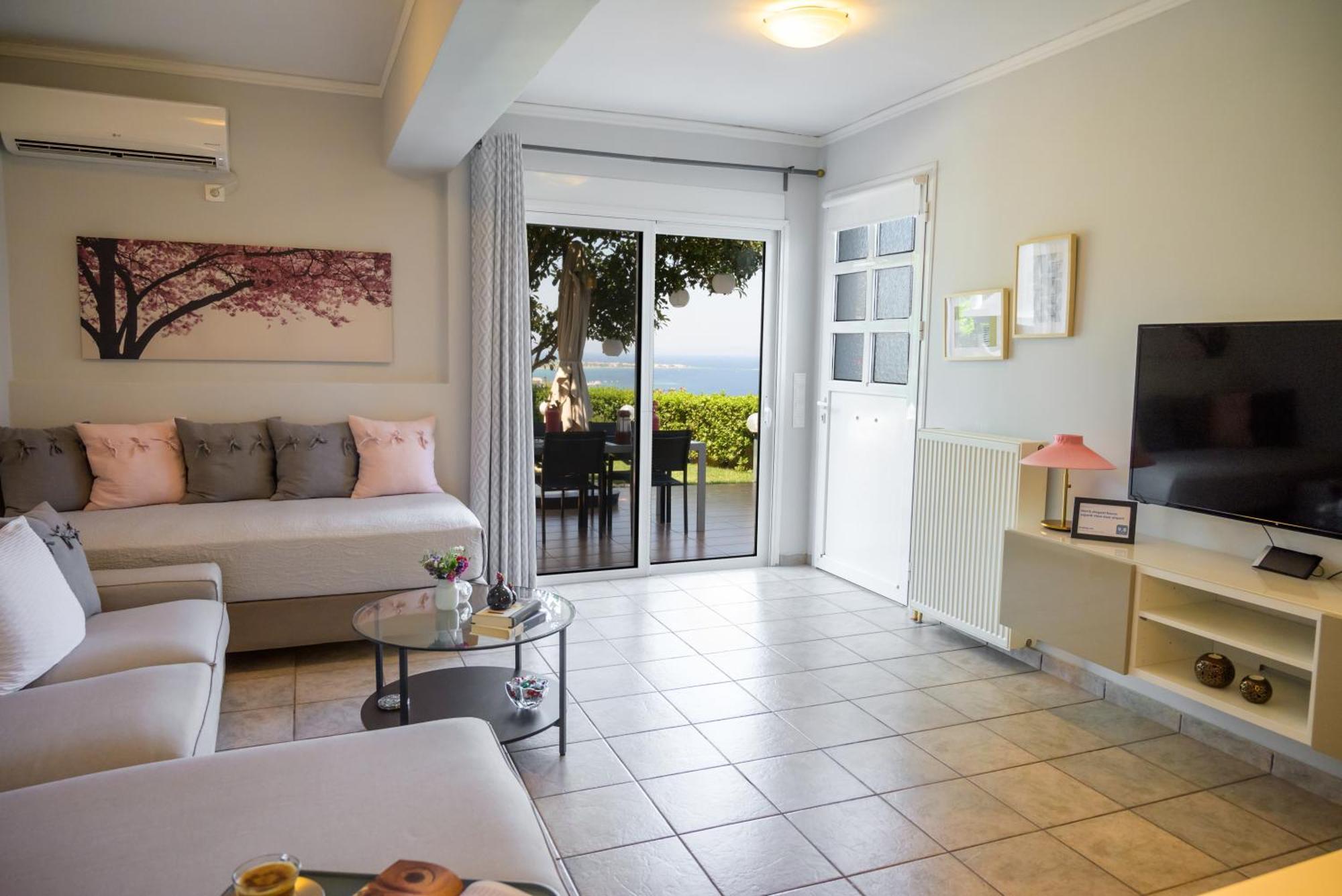 Harris Elegant House Superb View Near Airport Apartment Artemida  Ngoại thất bức ảnh